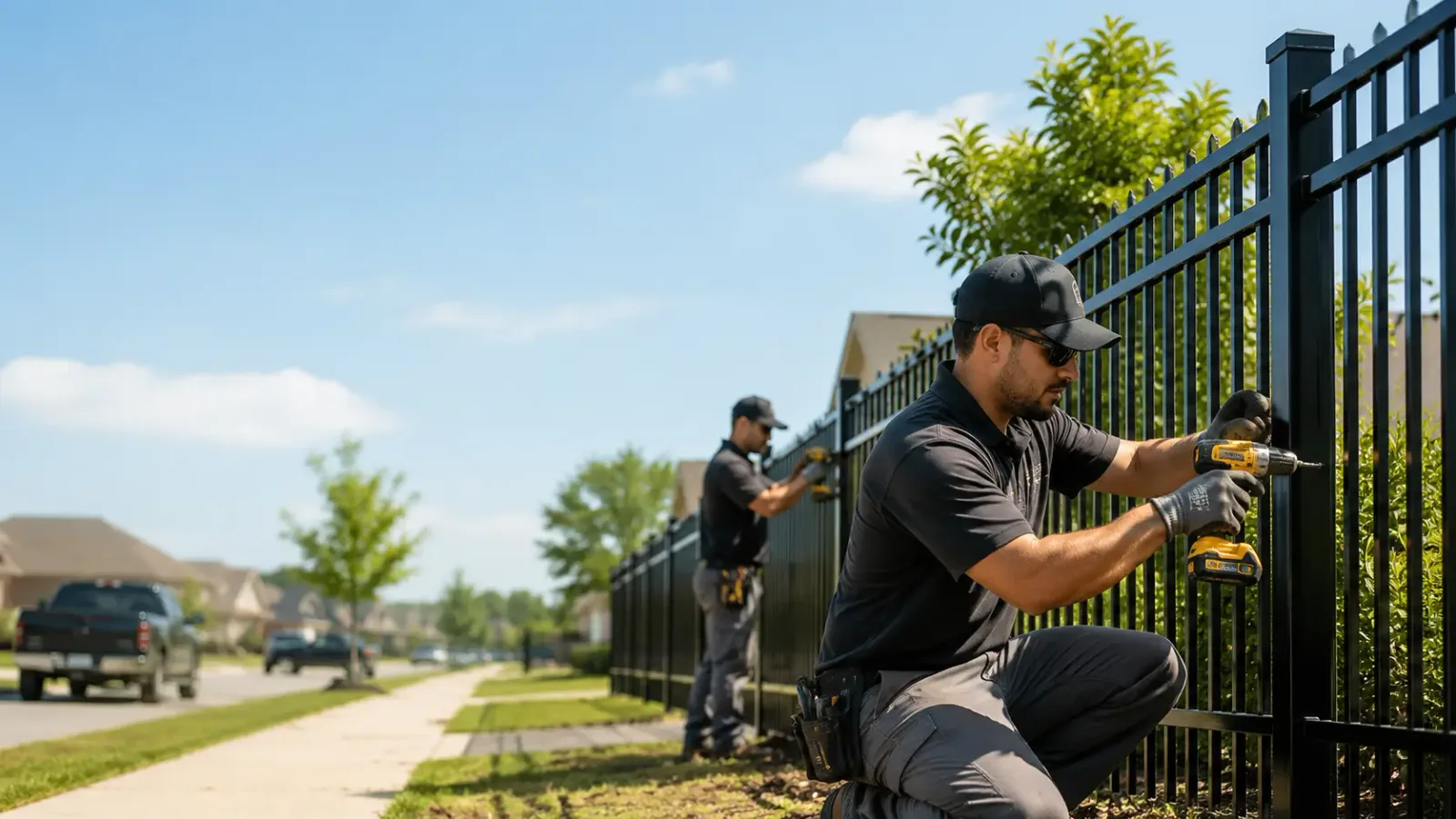 Metal Fence Installation in Littcarr, KY